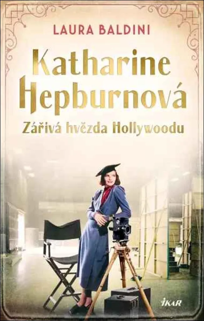 Livre biographie Katharine Hepburn par Laura Baldini - Édition Broché Luxe