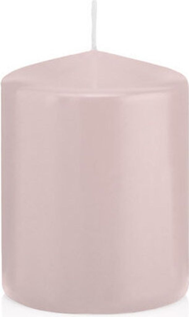 Stumpenkerzen in RAL-Qualität Rosé Ø 58 x 80 mm, 16 Stück