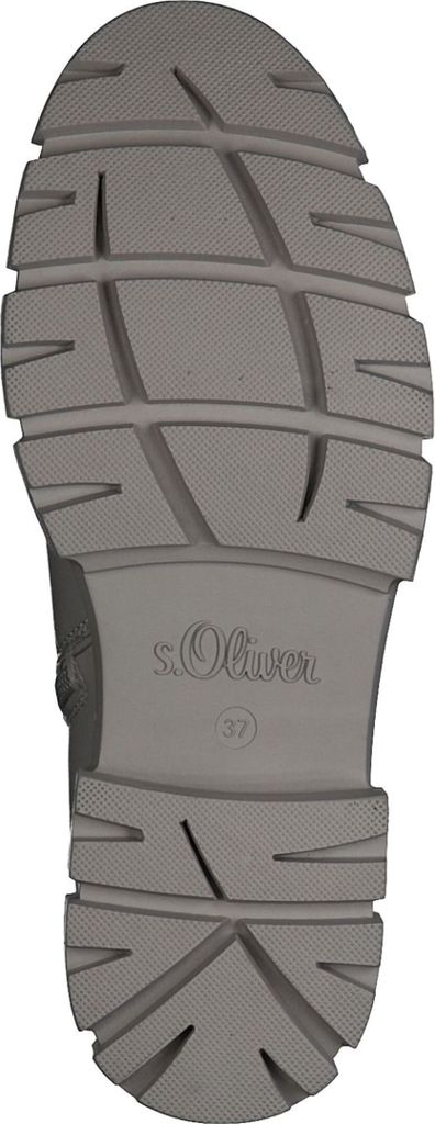 s.Oliver Damen Stiefelette Chelsea Boot Stretch Plateau 5-25402-41, Größe:39 EU, Farbe:Beige