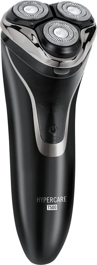 Rasoir Teesa HYPERCARE T500 têtes rotatives - Noir, étanche IPX6