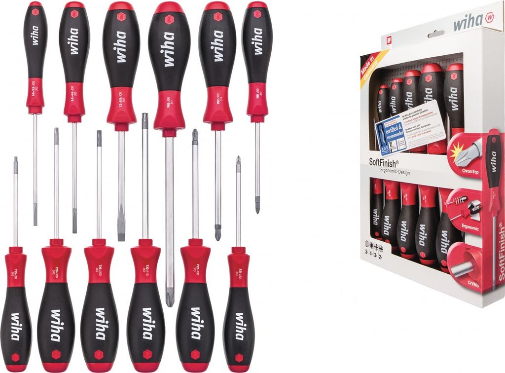 Schraubendrehersatz 302 H12 12-tlg.Schlitz/PH/PZD/TX Produktbild 8