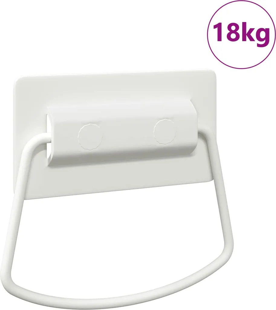 Poignées blanches en métal 85 x 45 mm haute résistance pour tiroir