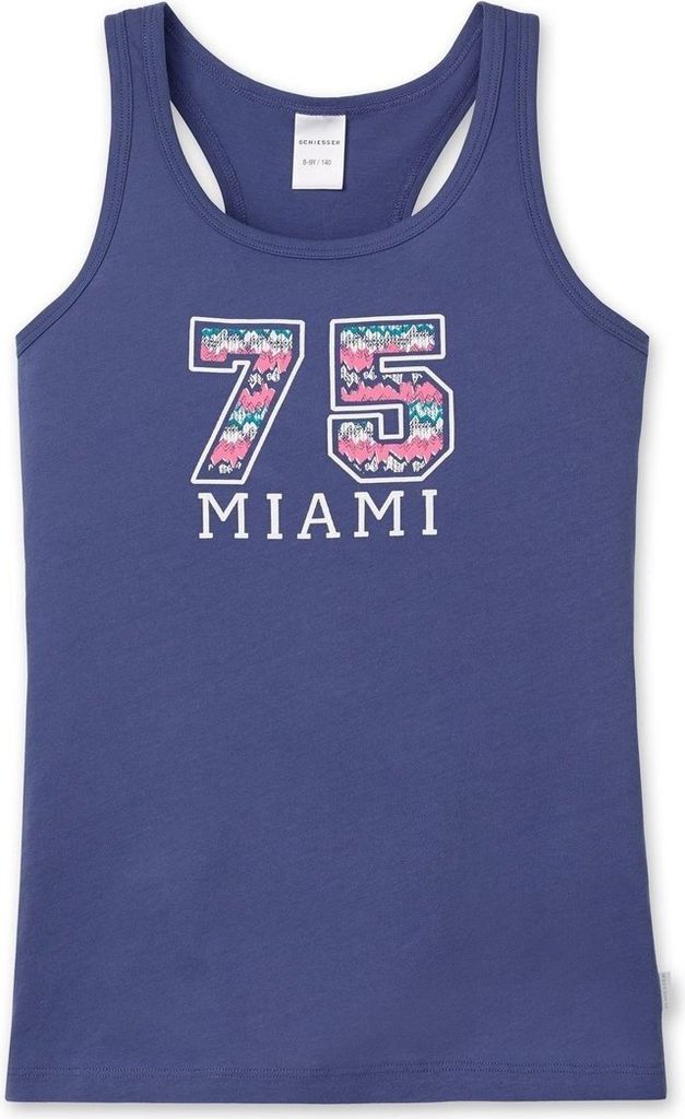 Schiesser Mädchen Schlafanzugoberteil Racerback Tank Top, Gr. 176