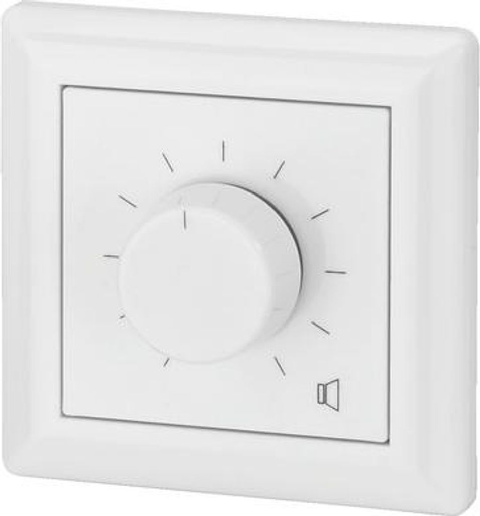 MONACOR ATT-5100PEU ELA-Einbau-Lautstärkestelle mit 24-V-Pflichtempfangsrelais