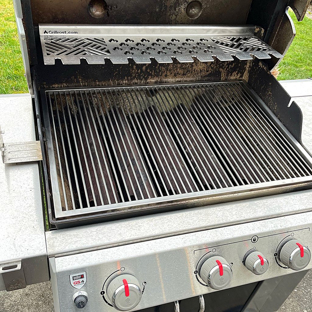 BBQ Multi Station Für Weber Genesis E/S 3xx - Edelstahl Warmhalterost