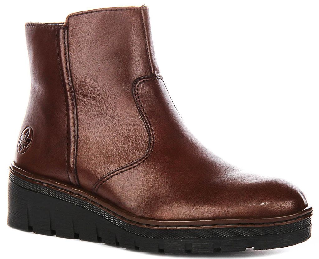 Rieker X9165-27 In Brown For Women – 5 UK - 38 EU - 7 US / Brown