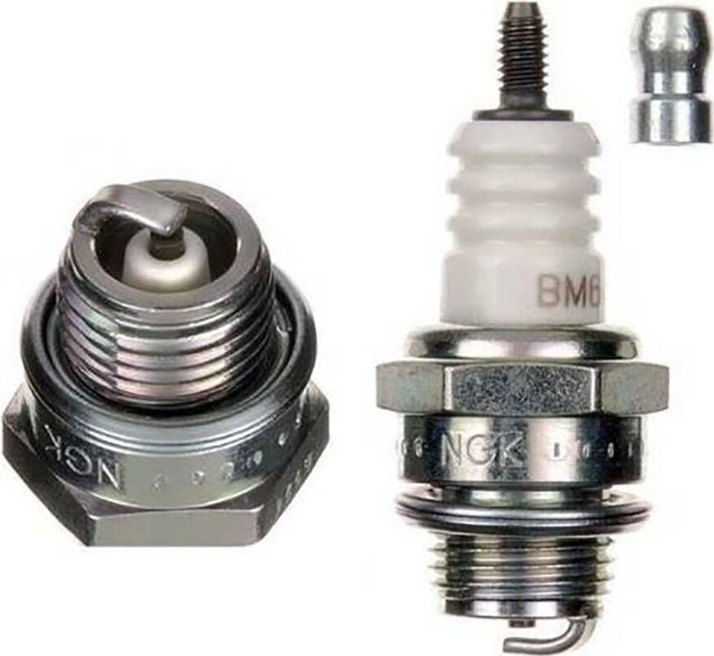Ngk Bm6a Zündkerze Silber Silber One Size
