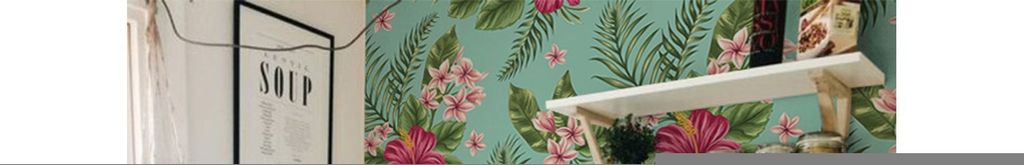 Coloray Fototapete 416x254 cm Latextapete Magicstick - Hibiscus floral.