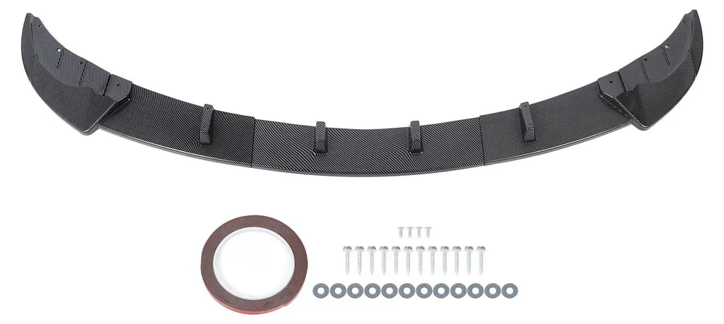 Rajout Pare-chocs Avant BMW F10 F11 Look Sportif Carbone pour Version 2011