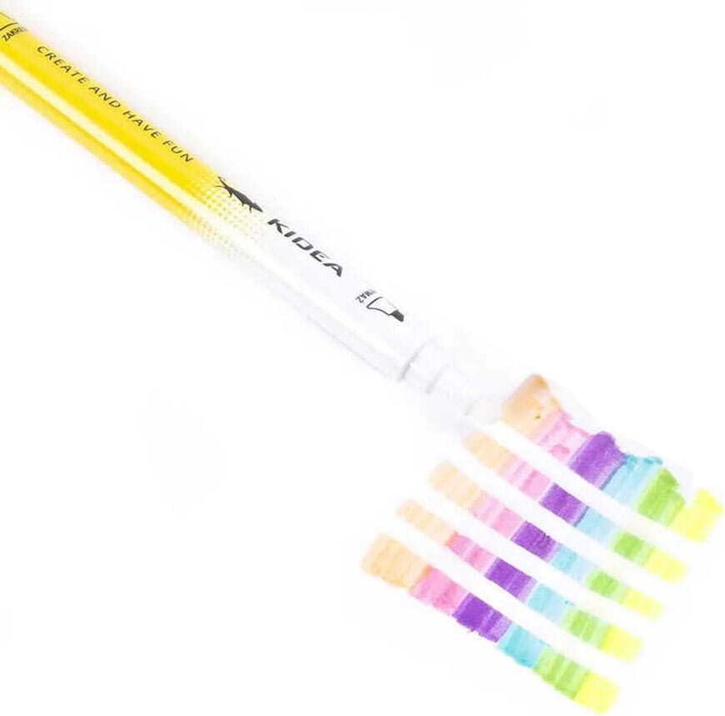 Löschbarer Schultextmarker 2in1 Farbmix