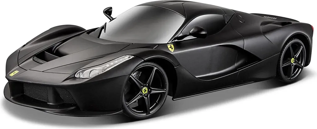 Voiture télécommandée Ferrari LaFerrari Noir Mat Idée Cadeau Noël 1:24
