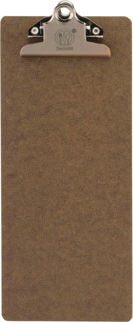 Securit Speisekarten-Klemmbrett, (B)115 x (H)265 mm, braun