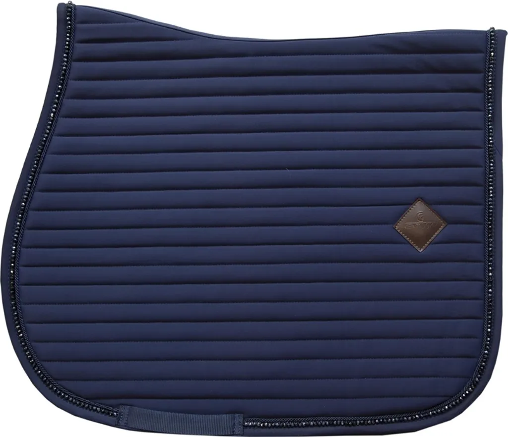 Kentucky Pearls Navy Sottosella: Il Must-Have Glamour per il Tuo Cavallo