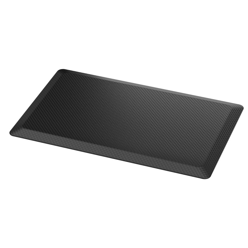 MARK ADLER Mat 3.0 Schwarz, Anti-Ermüdungsmatte für Steharbeitsplätze, Ergonomische Arbeitsplatzmatte für gesundes ergonomische Schreibtisch St...