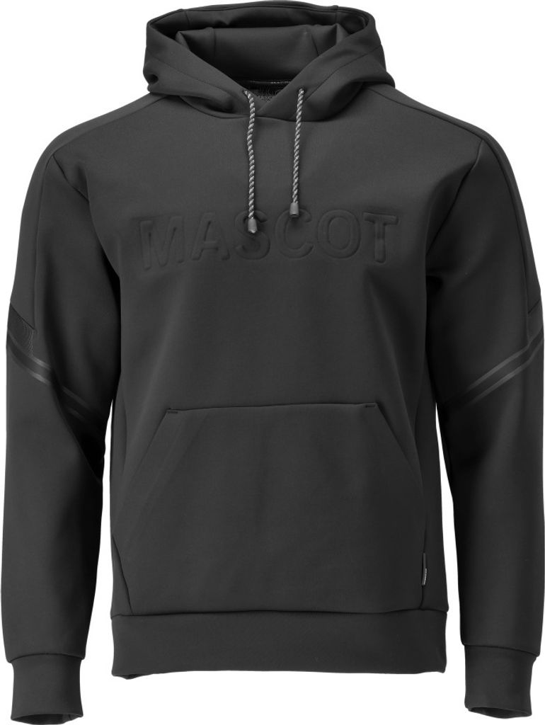 MASCOT Maßgeschneiderter Fleece-Hoodie – 22186-608-Schwarz-M