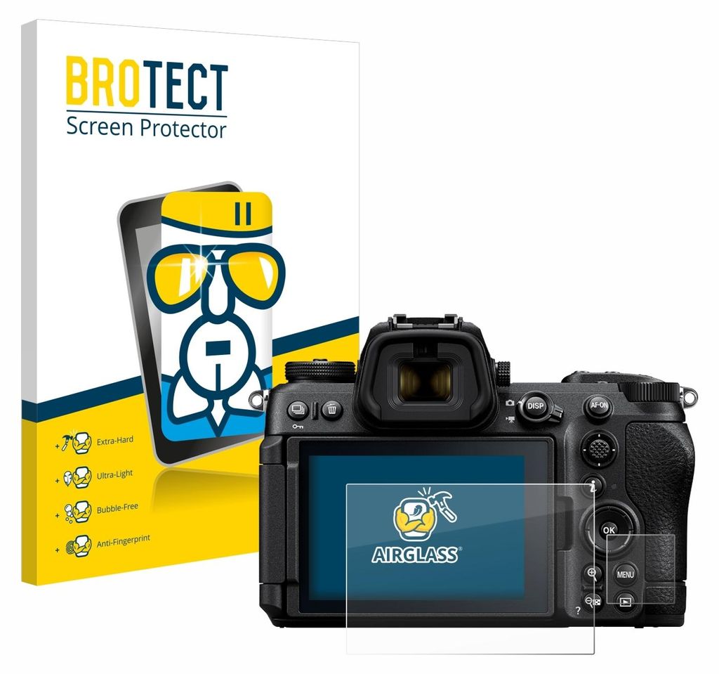 BROTECT Schutzglas für Nikon Z6 III Schutzfolie Panzer Folie Glas Display Schutz klar