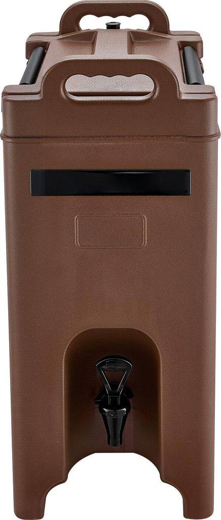 SucceBuy Isolierter Getränkespender 19 L für heiße und kalte Getränke mit Zapfhahn und Griff, lebensmittelechter Thermo-Behälter für Tee, Kaf...