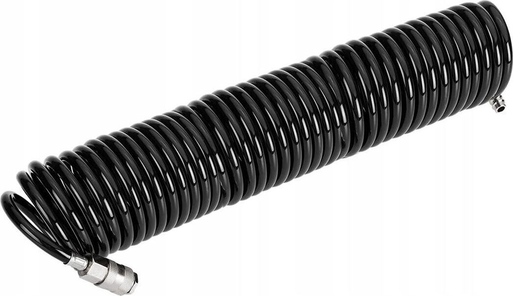NEO TOOLS Spiralschlauch 6.5 x 10 mm/15 m (bis max. 8 bar, bis 15 m, aus widerstandsfähigem PU)
