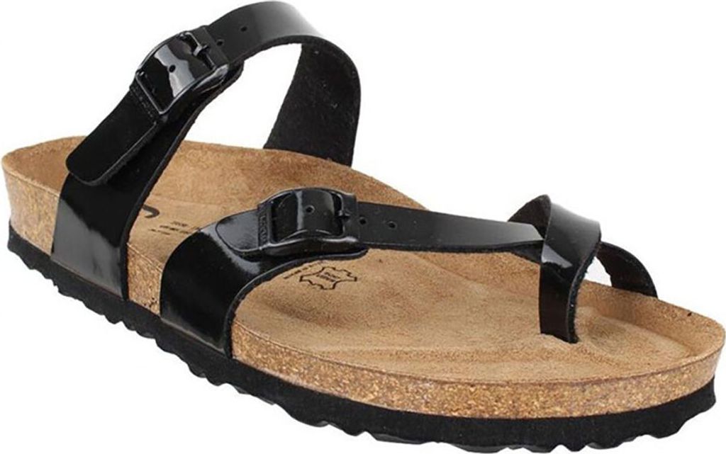 JOE N JOYCE Milano SynSoft Soft-Fußbett Black Patent Größe EU 38 Normal