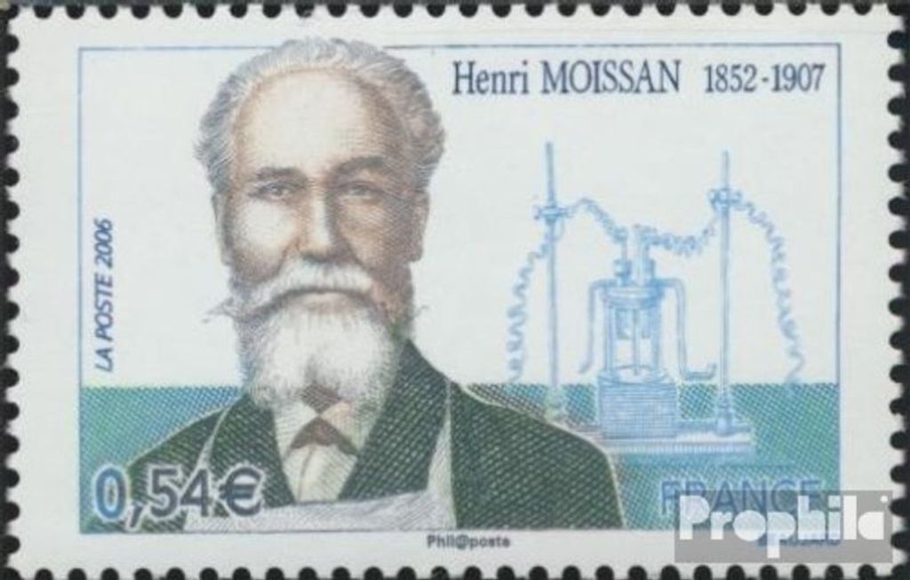 Briefmarken Frankreich 2006 Mi 4165 (kompl.Ausg.) postfrisch Henri Moissan