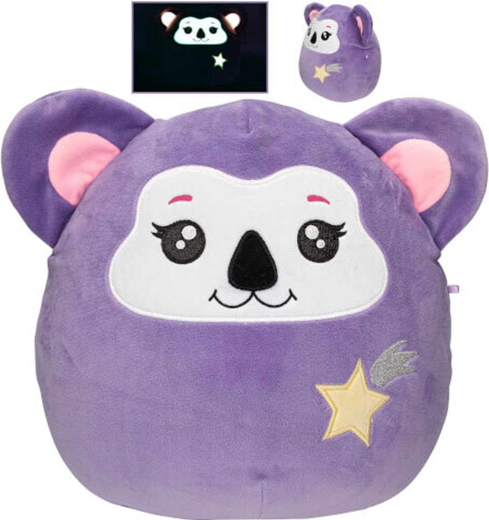 Depesche Ylvi Swoppies – Scimmia Di Peluche Morbida 30 Cm Con Effetto Luminoso – Compagna Di Giochi E Coccole