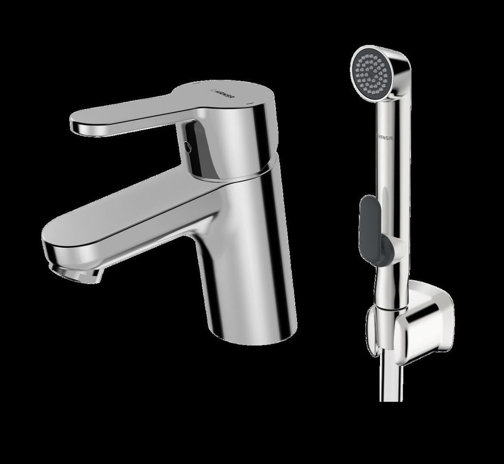 HANSA HANSAPRIMO Mitigeur de lavabo, avec douchette Image du produit 