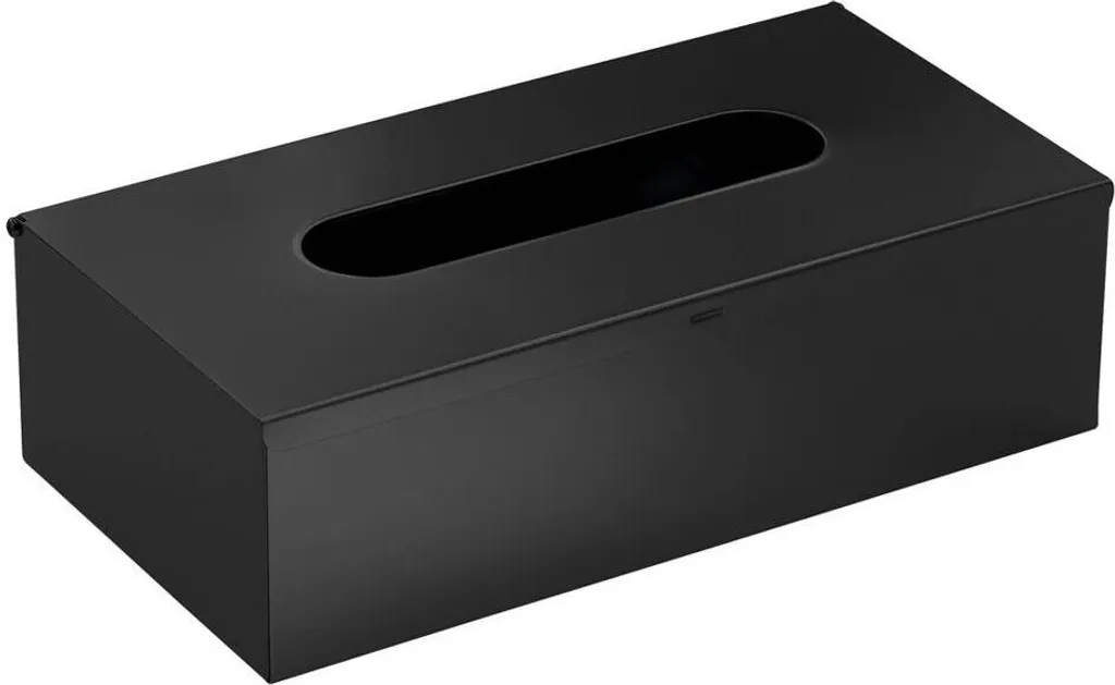 Distributore Asciugamani Carta Nero Opaco 250x75x130mm | Design a Muro