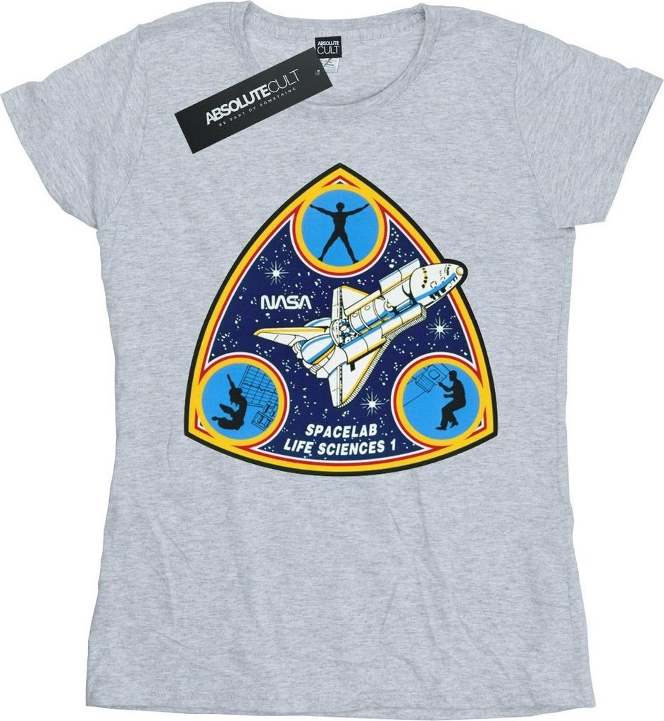 NASA - "Spacelab Life Science" T-Shirt für Damen BI44618 (L) (Grau)