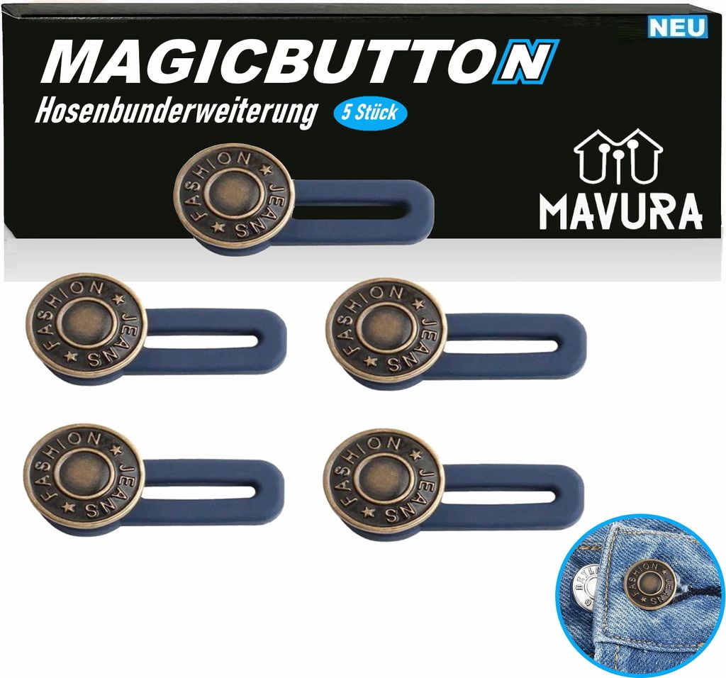 MAGICBUTTON Hosenbunderweiterung Hosenbund Hosen Produktbild 