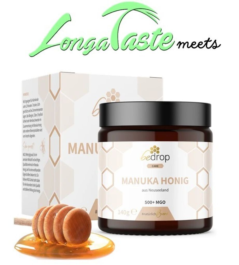 bedrop Manuka Honig MGO 500+ 140g Manukahonig Manuka Produktbild 