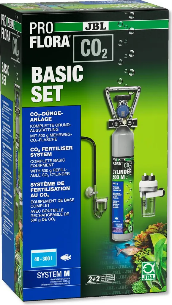 JBL Proflora CO2 System M Basic - Kit complet de fertilisation CO2