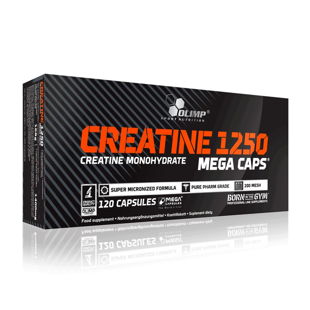 Olimp Creatine 1250 Mega Caps, 120 Kapseln Produktbild 
