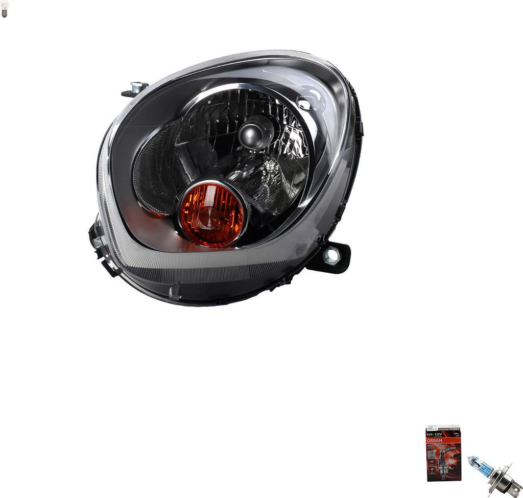 Johns, Scheinwerfer + Osram Night Breaker Laser passend für BMW Mini Countryman Links 63129801025