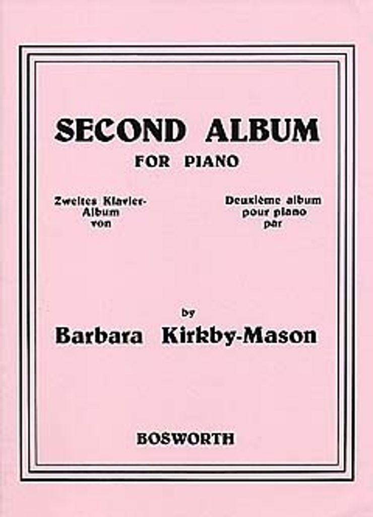 Second Album for piano