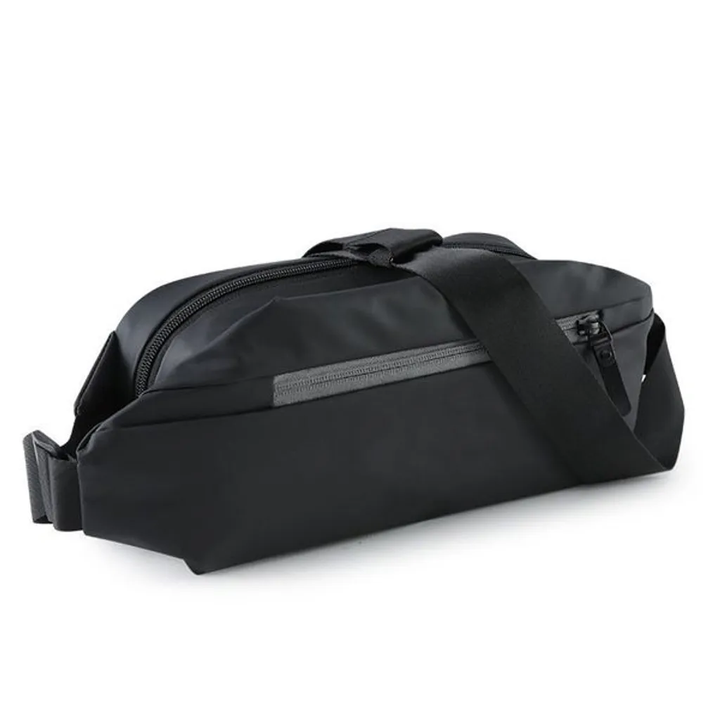 Borsa da Corsa e Viaggio Nera Portadocumenti e Chiavi - Sicurezza 100%