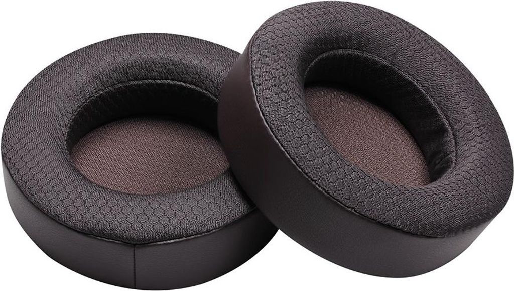 INF 2 Stück Mesh-Ohrpolster für Corsair Virtuoso RGB Serie - Ersatz Ohrkissen Kaffee