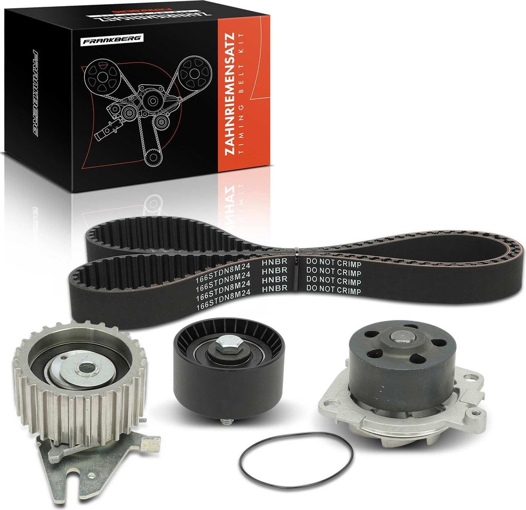 Frankberg 1x Zahnriemensatz Zahnriemen Wasserpumpe für Alfa Romeo 145 146 155 156 Fiat Stilo