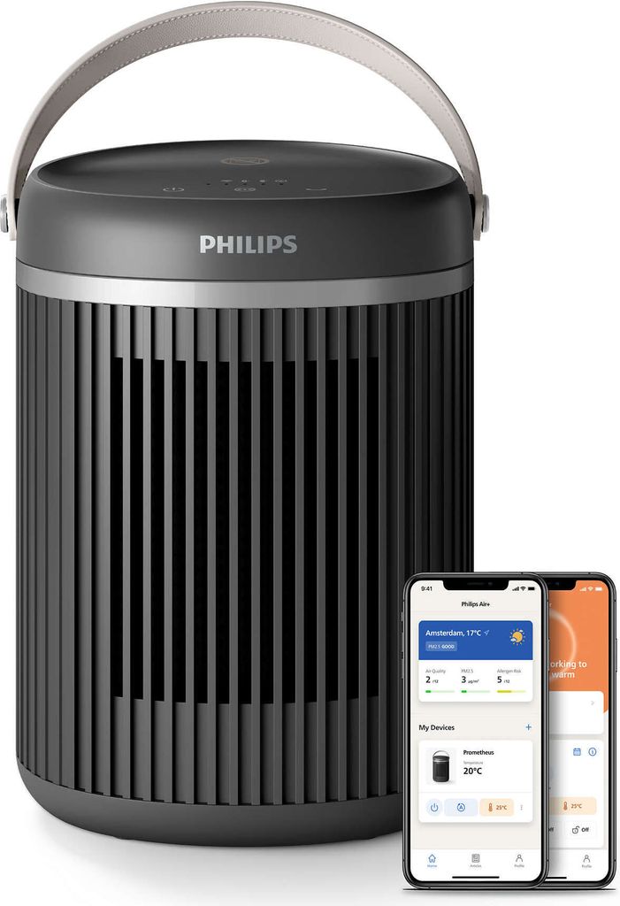 Philips Kompakter Heizlüfter 3000 Serie, 2000 W, Air+ App, Produktbild 1