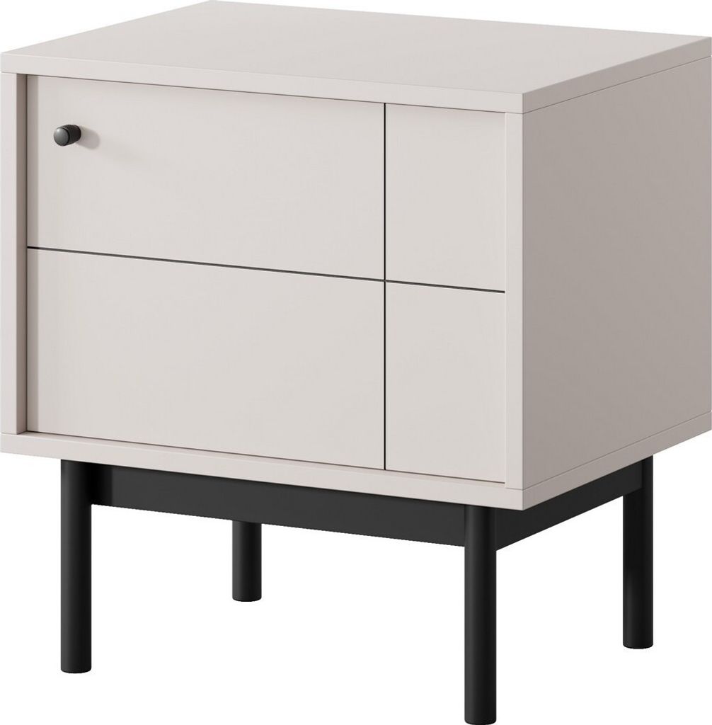 Furniture24 Nachttisch Japandi S54 Nachtschrank 533,5 X Produktbild 