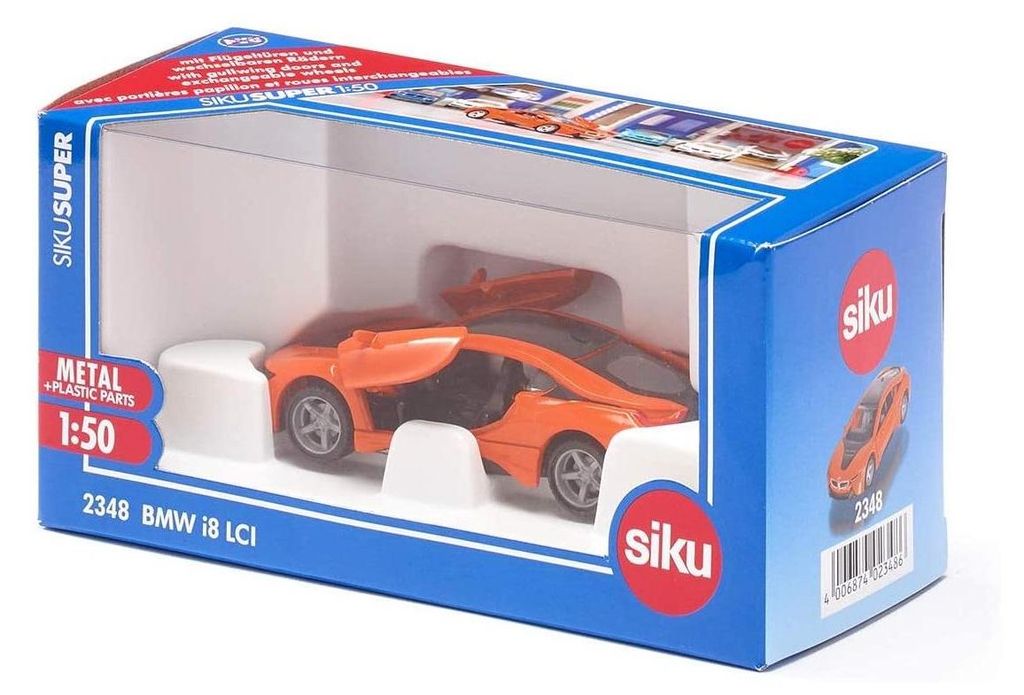 Modello BMW i8 LCI in scala 1:50 Siku Super Immagine del prodotto 