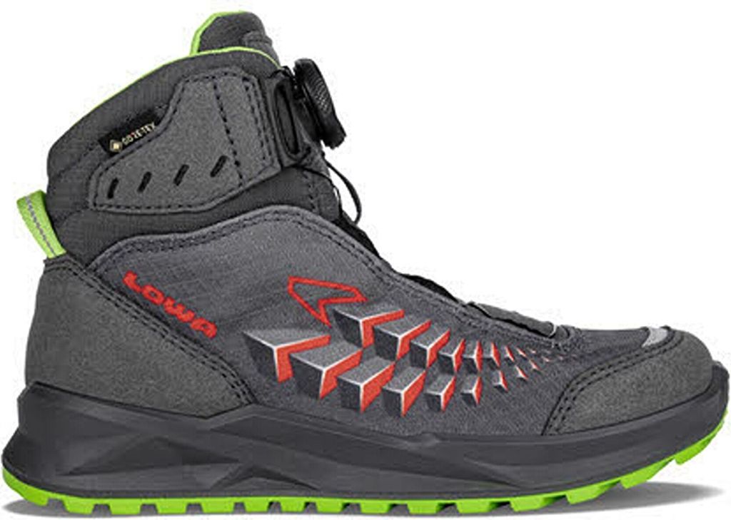Lowa FERROX GTX MID JR Multifunktionsschuh Wanderschuh Kinder dunkelgrau 25