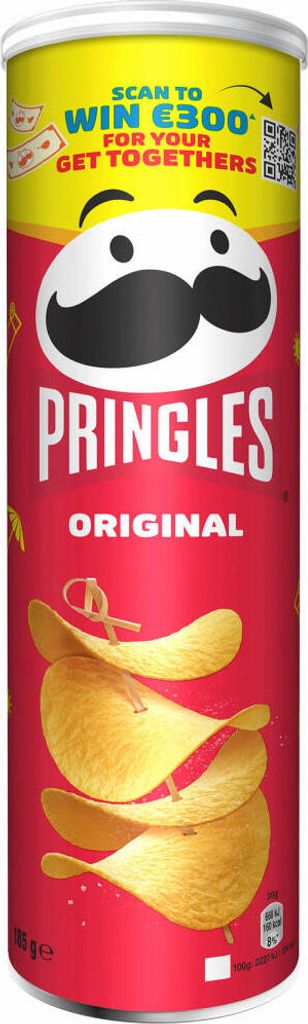 Pringles Original, Kartoffelchips, 185 g, Kartoffel, Produktbild 