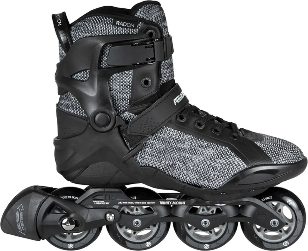 Roller sans Douleur Powerslide Phuzion Radon 80 avec Maintien Cheville Pro