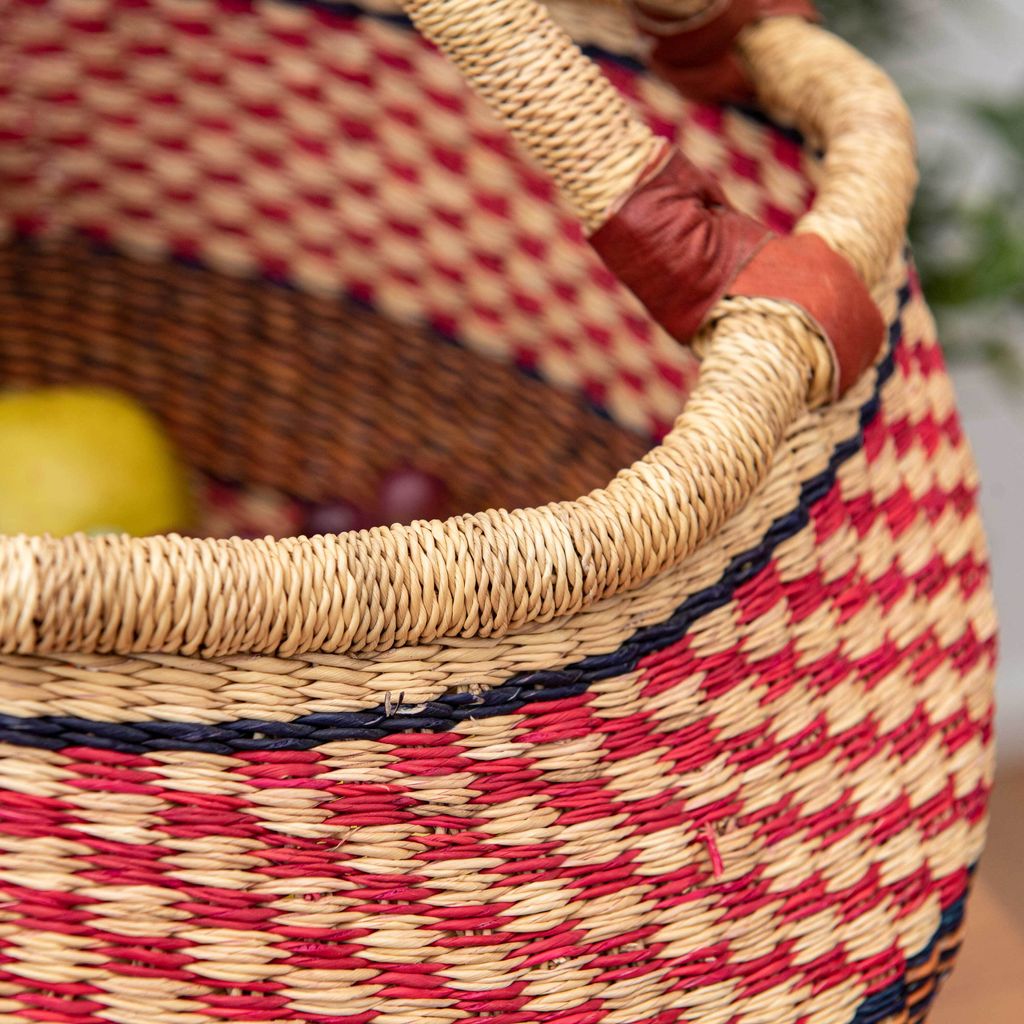 SIDCO Einkaufskorb Seegras Keniakorb Malikorb Seegrastasche Produktbild 3