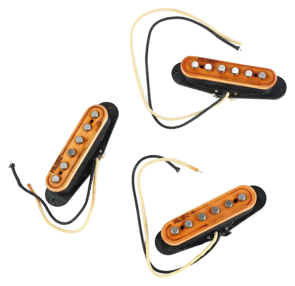 Kit Micros Guitare en Érable pour Customisation Instrument 6 Cordes - 6