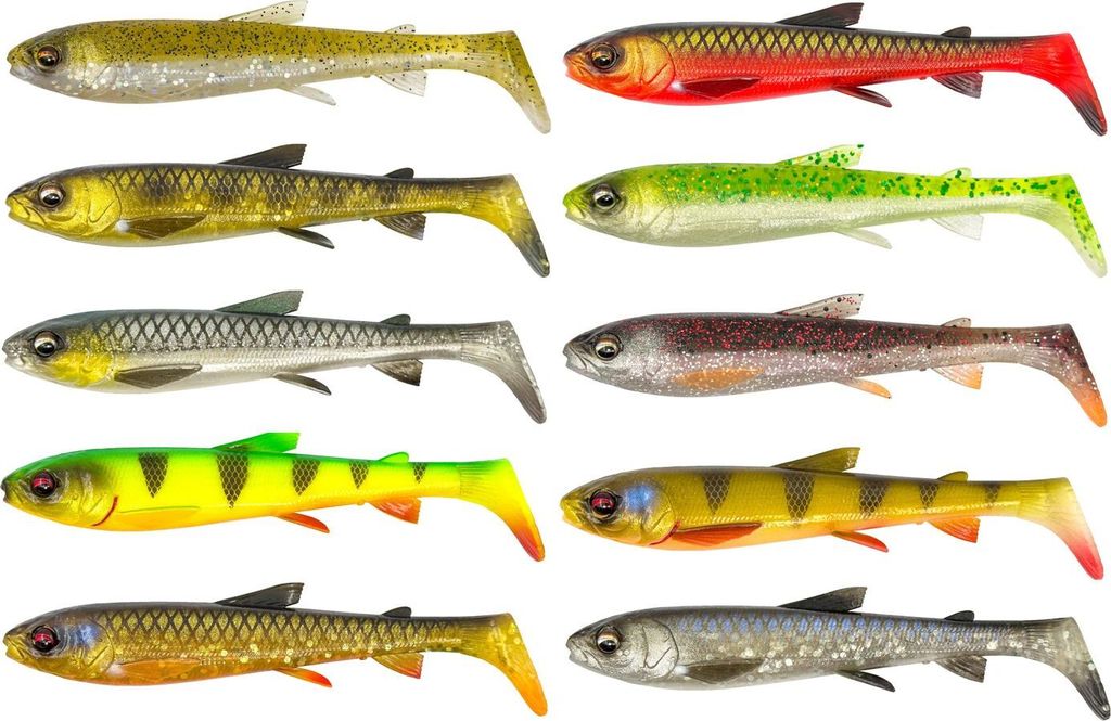 Savage Gear 3D Whitefish Shad (Black Gold)