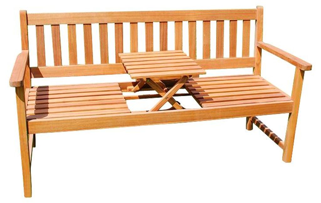 Gartenbank Akazie 157 cm 3-Sitzer Sitzbank LAURA Produktbild 