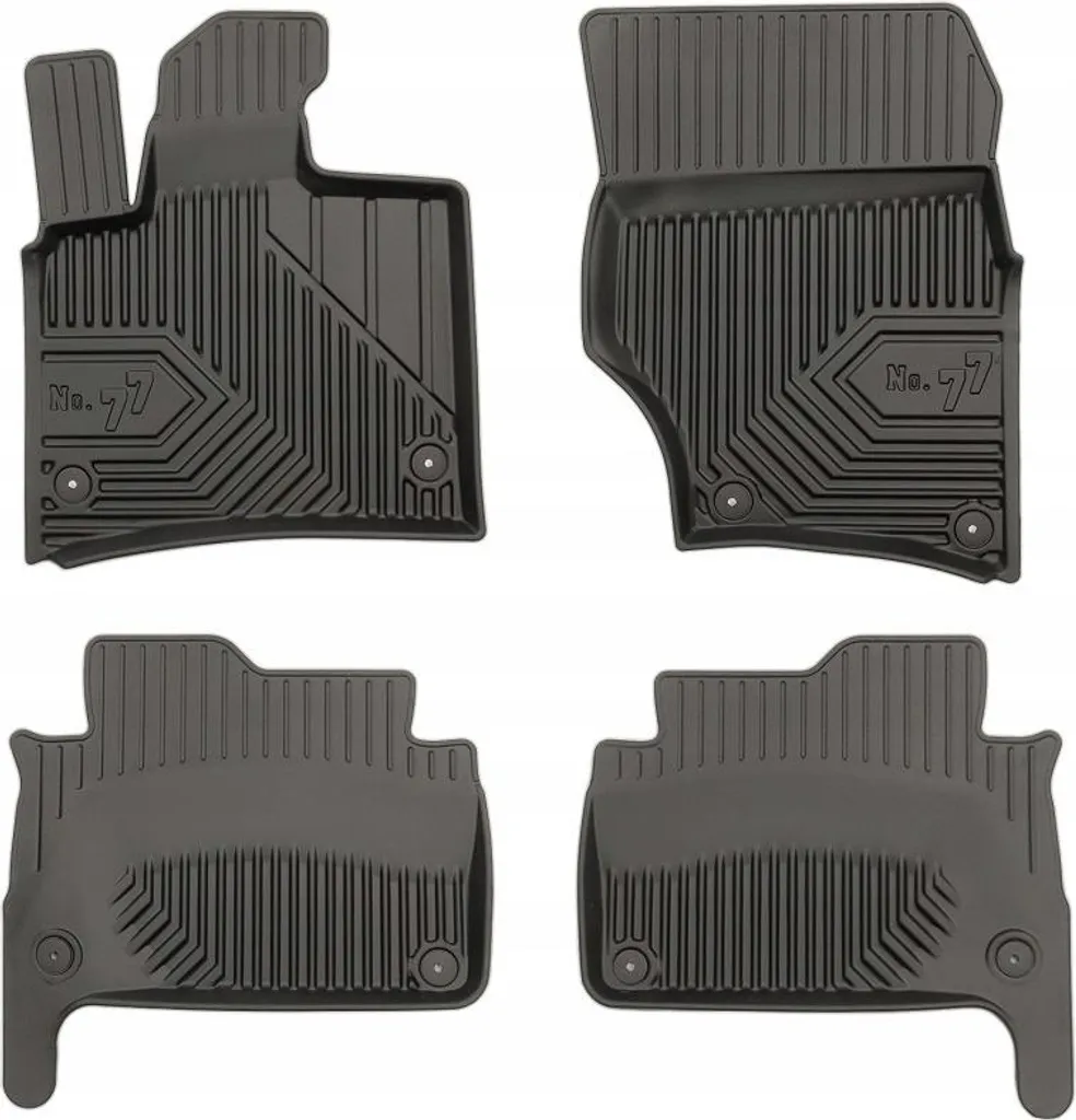 Tappetini per Audi Q7 2005-2015 a Vaschetta - Anti-Macchia e Fango