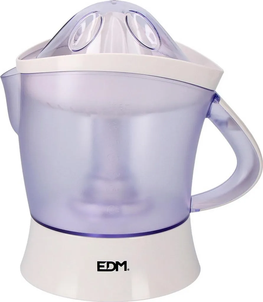 Spremiagrumi EDM Elettrico 1.2L Bianco PP - Accessorio Cucina Moderno