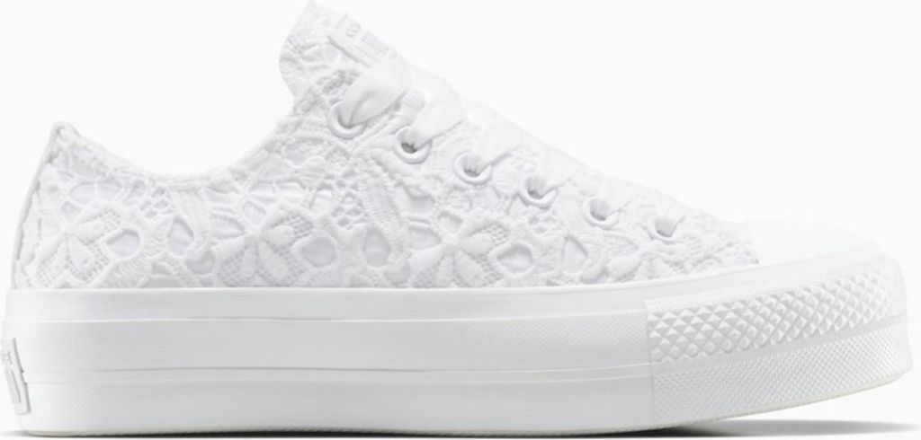 Converse Chuck Taylor All Star Crochet A15005C in Weiß für Damen – 5 UK - 37.5 EU - 7 US / White
